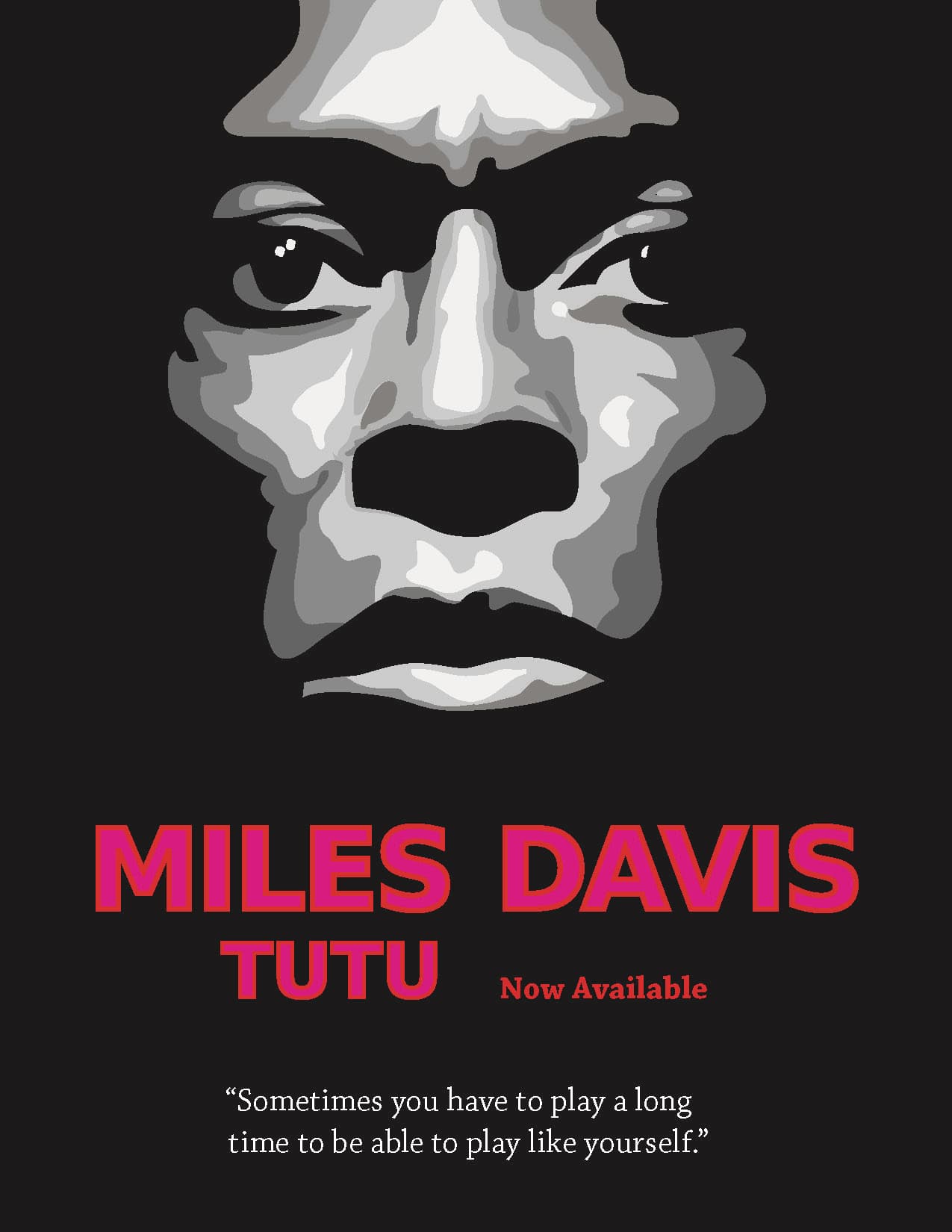 composite Miles Davis poster