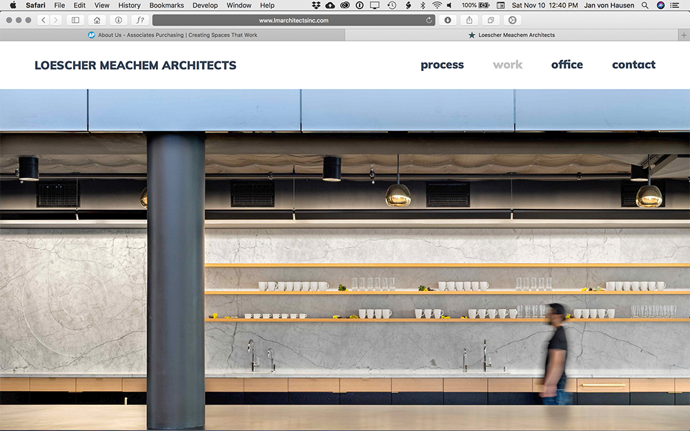 website Loescher Meachem Architects